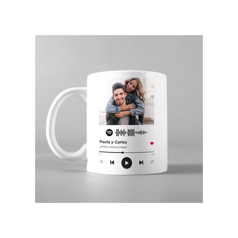 TAZZA SPOTIFY PERSONALIZZATA